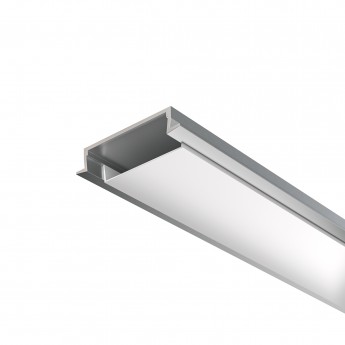 Алюминиевый профиль встраиваемый с накладным фланцем 30x6 (2м.) MAYTONI ALM-3006-S-2M 632018 Алюминиевый профиль встраиваемый с накладным фланцем 30x6 (2м.) MAYTONI ALM-3006-S-2M 632018