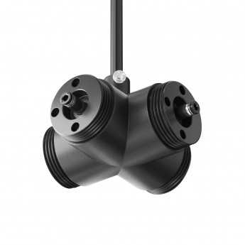 Х-образный вертикальный коннектор для системы с вводом питания MAYTONI SHELF CA017TX-P-B