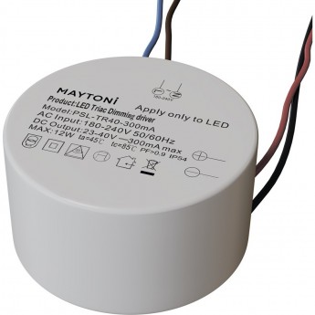 Источник питания MAYTONI TRIAC PSL-TR40-300mA 12W IP54 Источник питания MAYTONI TRIAC PSL-TR40-300mA 12W IP54