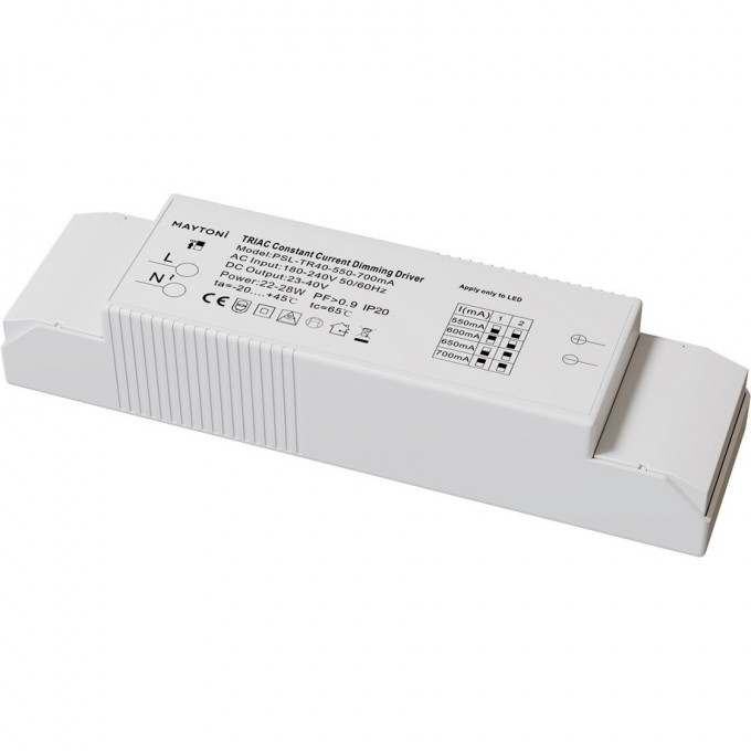 Источник питания MAYTONI TRIAC 22-28W IP20 PSL-TR40-550-700mA Источник питания MAYTONI TRIAC 22-28W IP20 PSL-TR40-550-700mA