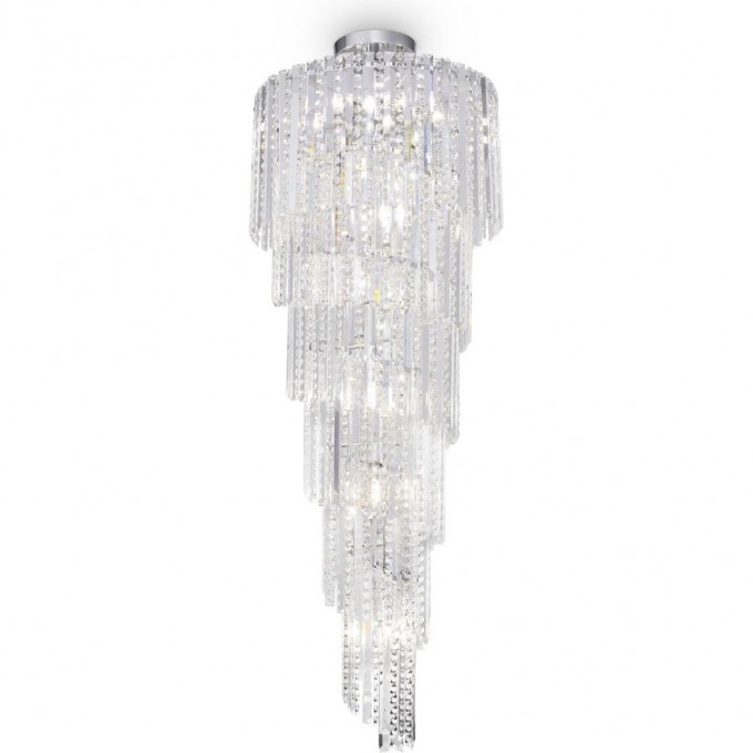 Каскадная люстра MAYTONI LOUIS белый RC005PL-12CH Каскадная люстра MAYTONI LOUIS белый RC005PL-12CH