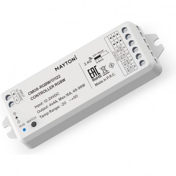 Контроллер MAYTONI для светодиодной ленты RGBW 192Вт/384Вт 01122