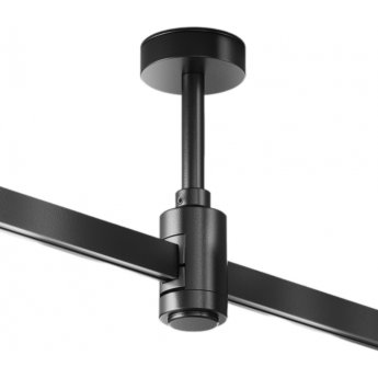 Крепление потолочное MAYTONI SHORT FLARITY TRA156C-B1-B 78мм с вводом питания черный