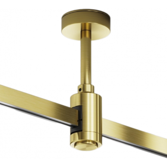 Крепление потолочное MAYTONI SHORT FLARITY TRA156C-B1-BS 78мм с вводом питания латунь