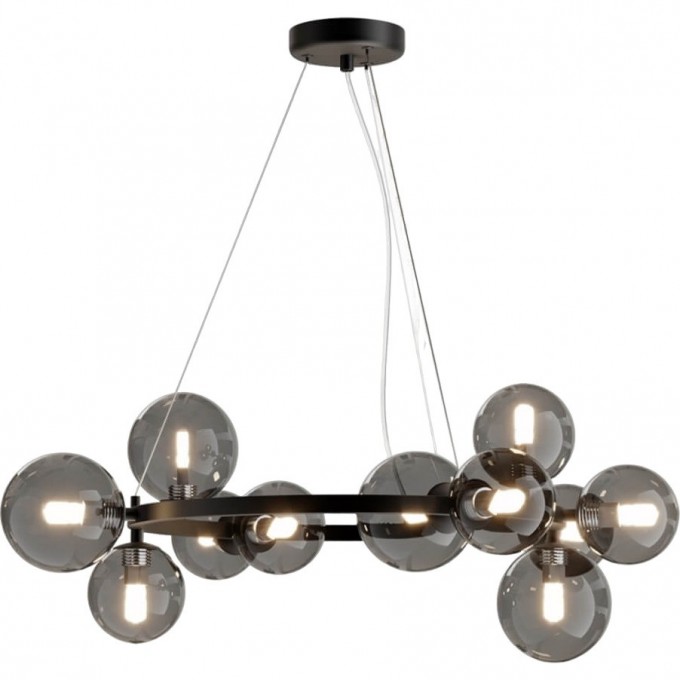 Подвесная люстра MAYTONI DALLAS черный MOD545PL-11CH Подвесная люстра MAYTONI DALLAS черный MOD545PL-11CH