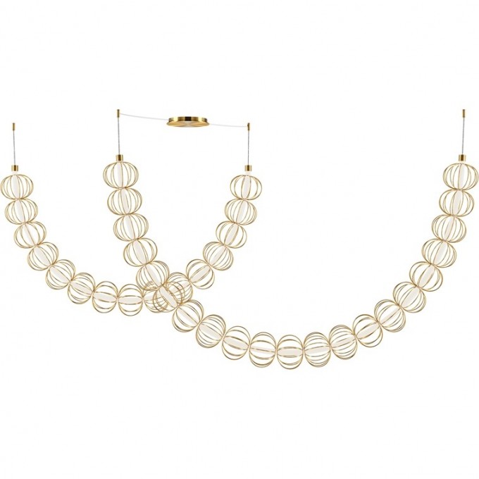 Подвесной светильник MAYTONI GOLDEN CAGE MOD216PL-L55G3K Подвесной светильник MAYTONI GOLDEN CAGE MOD216PL-L55G3K