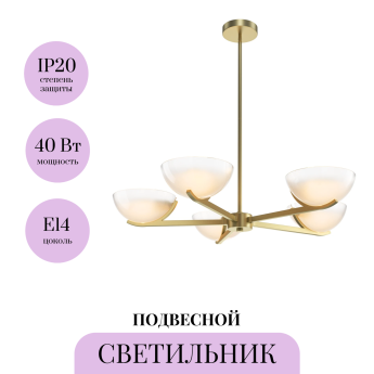 Подвесной светильник MAYTONI REGAL MOD537PL-05MG