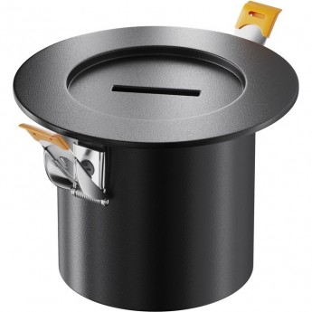 Потолочная чаша MAYTONI PARITY TRA130RSC-2B встраиваемая с коннектором питания черная