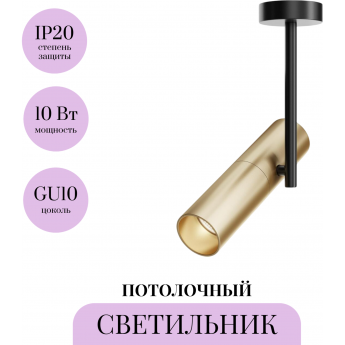 Потолочный светильник MAYTONI ELTI C020CL-01GB