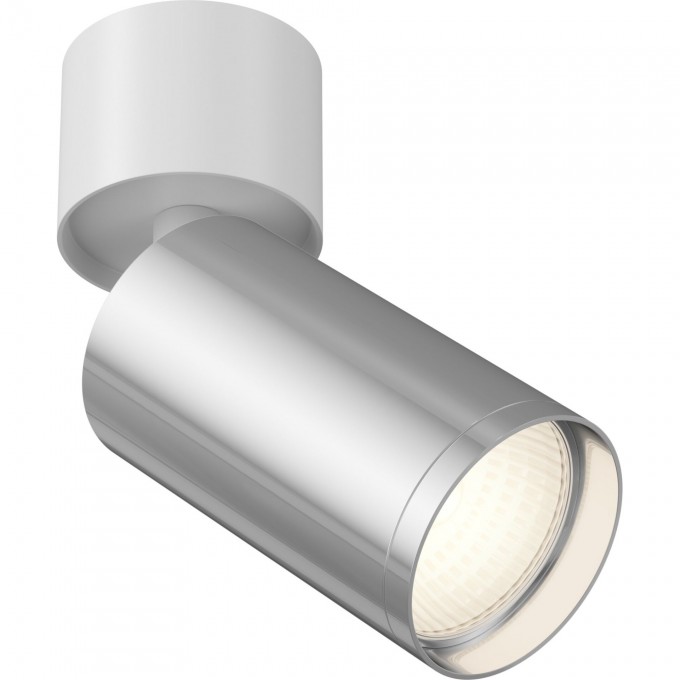 Потолочный светильник MAYTONI FOCUS S белый и хром C050CL-1WCH Потолочный светильник MAYTONI FOCUS S белый и хром C050CL-1WCH
