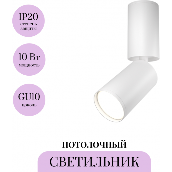 Потолочный светильник MAYTONI FOCUS S C051CL-01W