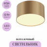 Потолочный светильник MAYTONI ZON C032CL-12W2.7K-RD-MG