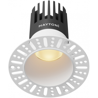 Светильник встраиваемый MAYTONI DIP DL121-15W-3K-TRS-W Светильник встраиваемый MAYTONI DIP DL121-15W-3K-TRS-W
