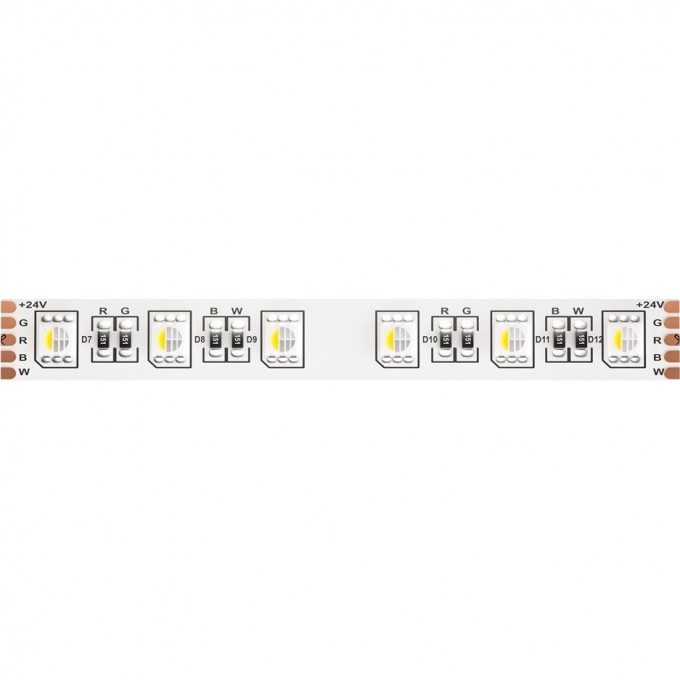 Светодиодная лента MAYTONI 24В 5050 19,2Вт/м RGBW 6000K 5м IP20 10181 Светодиодная лента MAYTONI 24В 5050 19,2Вт/м RGBW 6000K 5м IP20 10181