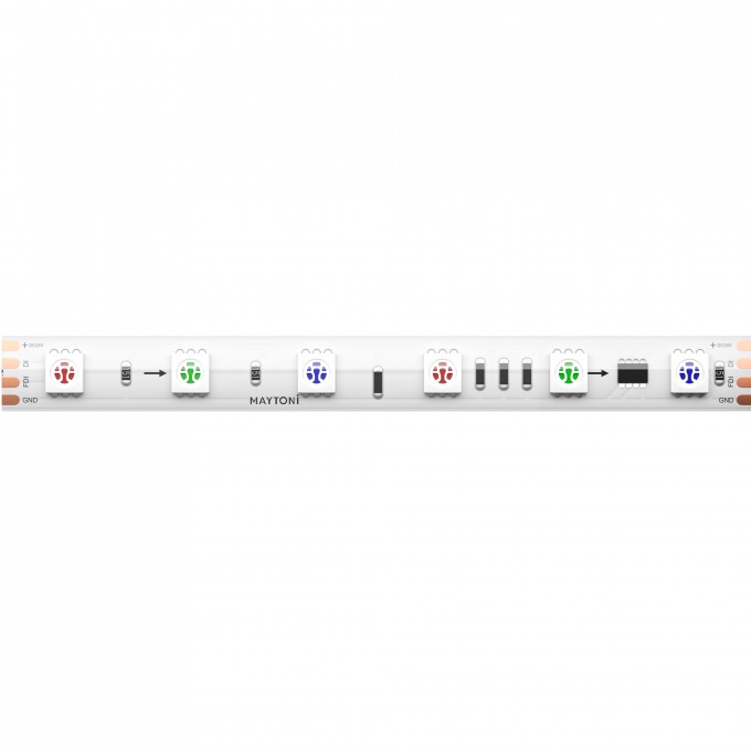 Светодиодная лента Ultra 14,4 Вт/м RGB 24V IP67 MAYTONI SPI 201248