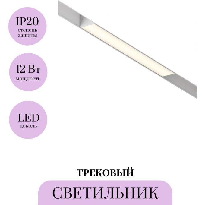 Трековый светильник MAYTONI BASIS TR074-2-12W3K-W