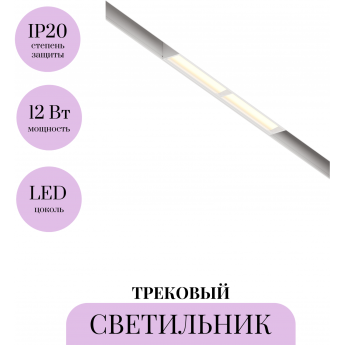 Трековый светильник MAYTONI PARETE TR106-2-12W3K-W
