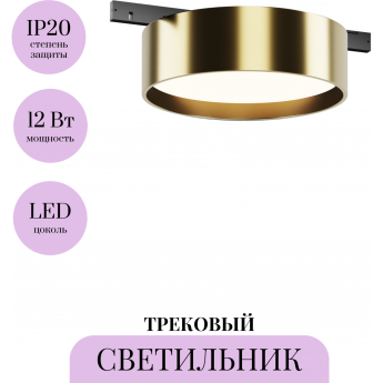 Трековый светильник MAYTONI ZON LEVITY TR189-1-12W4K-BBS Трековый светильник MAYTONI ZON LEVITY TR189-1-12W4K-BBS