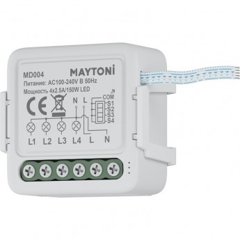 W-Fi выключатель MAYTONI MD004 четырехканальный
