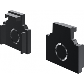 Заглушки MAYTONI EXILITY TRAM034EC-42B для встраиваемого низкопрофильного шинопровода 2шт